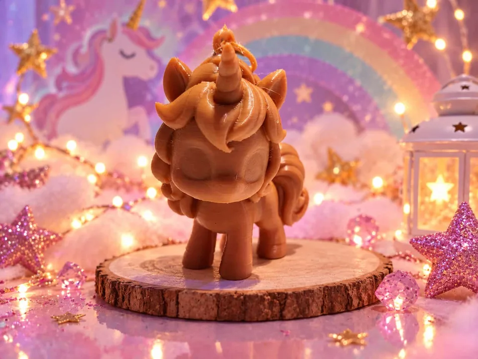 Unicorno multicolor