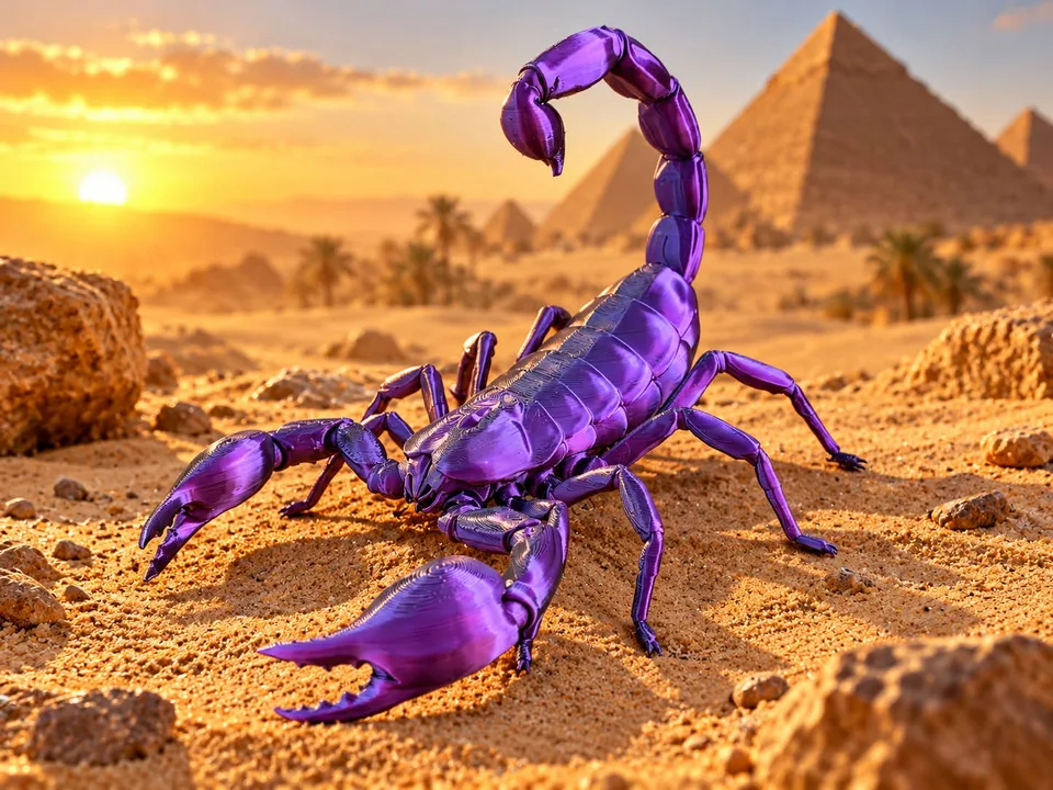Scorpione cangiante